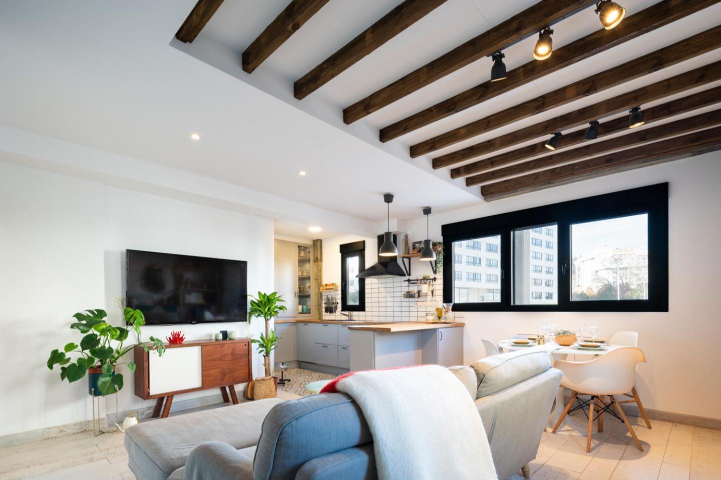 Ferienwohnung Duplex De Diseno Cerca De Riazor A Coruña Exterior foto